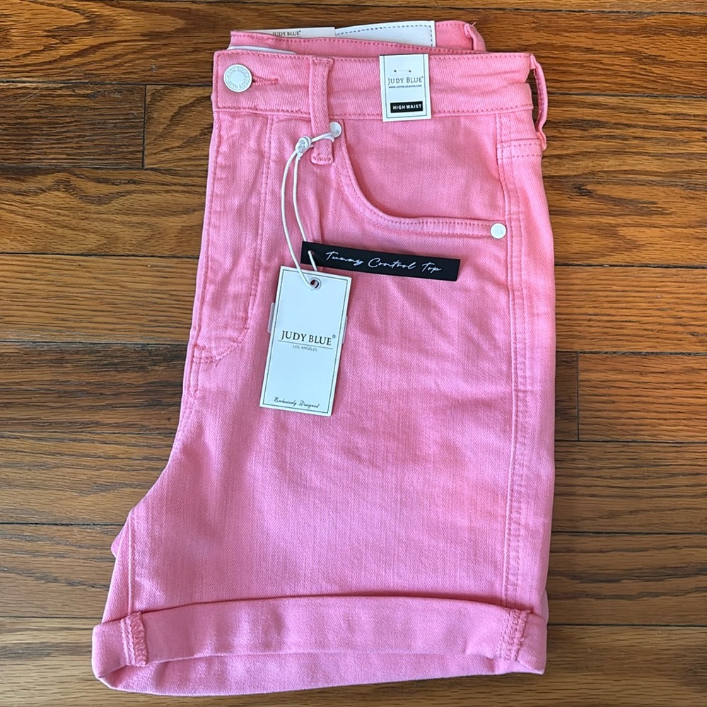 Judy Blue High Waist Shorts NWT Size Large / Fresh new listing!!